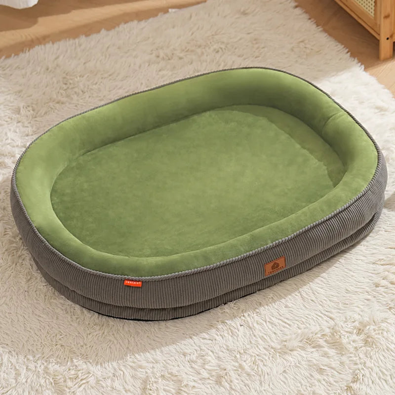 Cama Ortopédica Perros Pequeños, Medianos y Gatos: Colchón Extraíble, Ultra Suave, Impermeable y Antideslizante