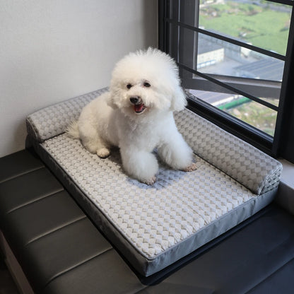 Cama Ortopédica Perros Pequeños, Medianos y Gatos: Fresca, Transpirable y Antideslizante