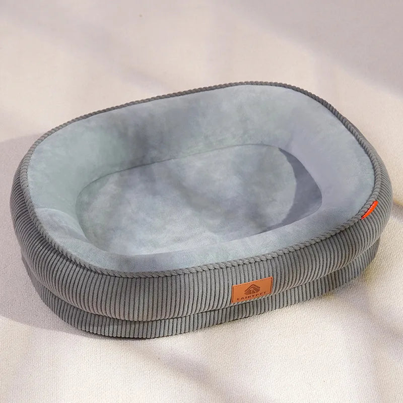 Cama Ortopédica Perros Pequeños, Medianos y Gatos: Colchón Extraíble, Ultra Suave, Impermeable y Antideslizante