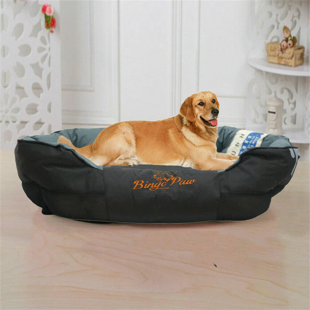 Cama Ortopédica Perros Medianos y Grandes Impermeable y Lavable