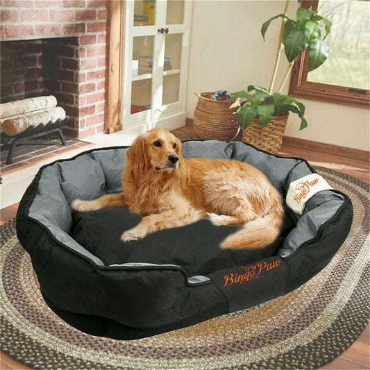 Cama Ortopédica Perros Medianos y Grandes Impermeable y Lavable