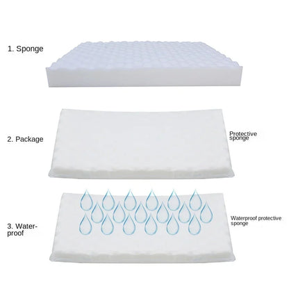 Cama Ortopédica Perros con cremallera: colchón viscoelástico para perros medianos y grandes, funda extraíble, ideal para descanso saludable y cómodo.