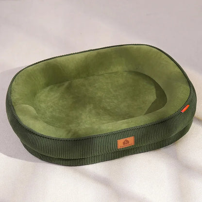 Cama Ortopédica Perros Pequeños, Medianos y Gatos: Colchón Extraíble, Ultra Suave, Impermeable y Antideslizante