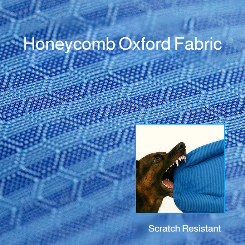 Cama Ortopédica Perros Medianos Soporte Integral: Antiestrés, Impermeable y con Bordes Acolchados para Máxima Comodidad