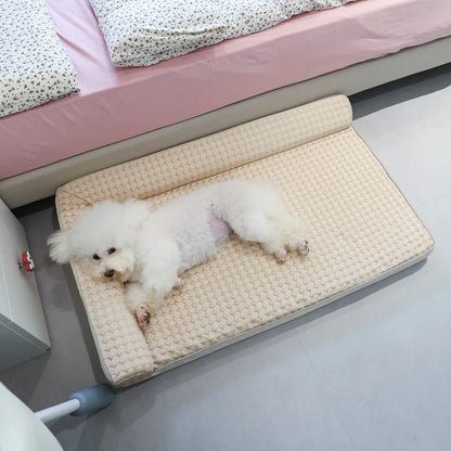 Cama Ortopédica Perros Pequeños, Medianos y Gatos: Fresca, Transpirable y Antideslizante