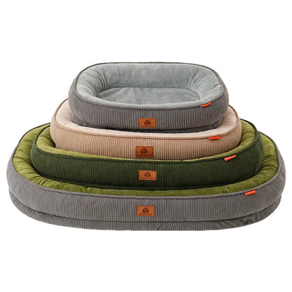 Cama Ortopédica Perros Pequeños, Medianos y Gatos: Colchón Extraíble, Ultra Suave, Impermeable y Antideslizante
