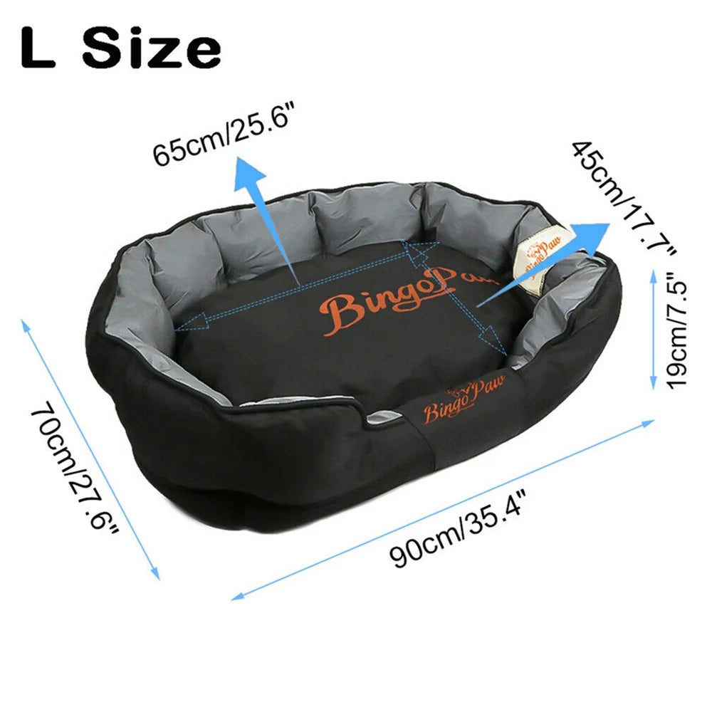 Cama Ortopédica Perros Medianos y Grandes Impermeable y Lavable