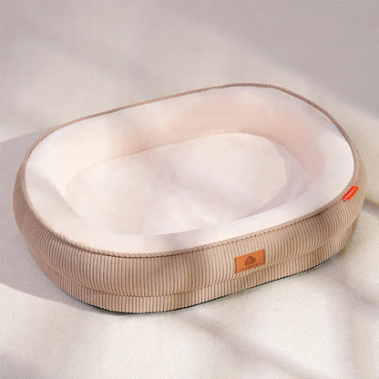 Cama Ortopédica Perros Pequeños, Medianos y Gatos: Colchón Extraíble, Ultra Suave, Impermeable y Antideslizante