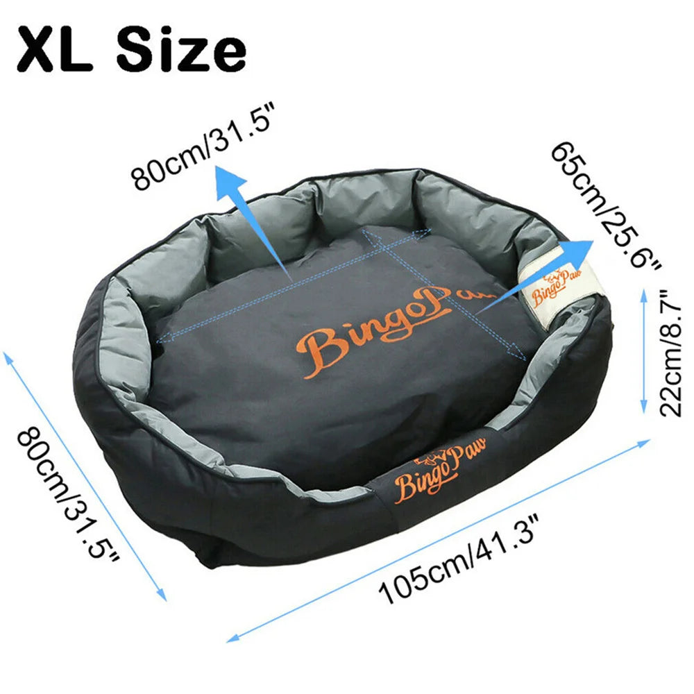 Cama Ortopédica Perros Medianos y Grandes Impermeable y Lavable