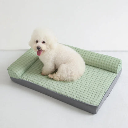 Cama Ortopédica Perros Pequeños, Medianos y Gatos: Fresca, Transpirable y Antideslizante